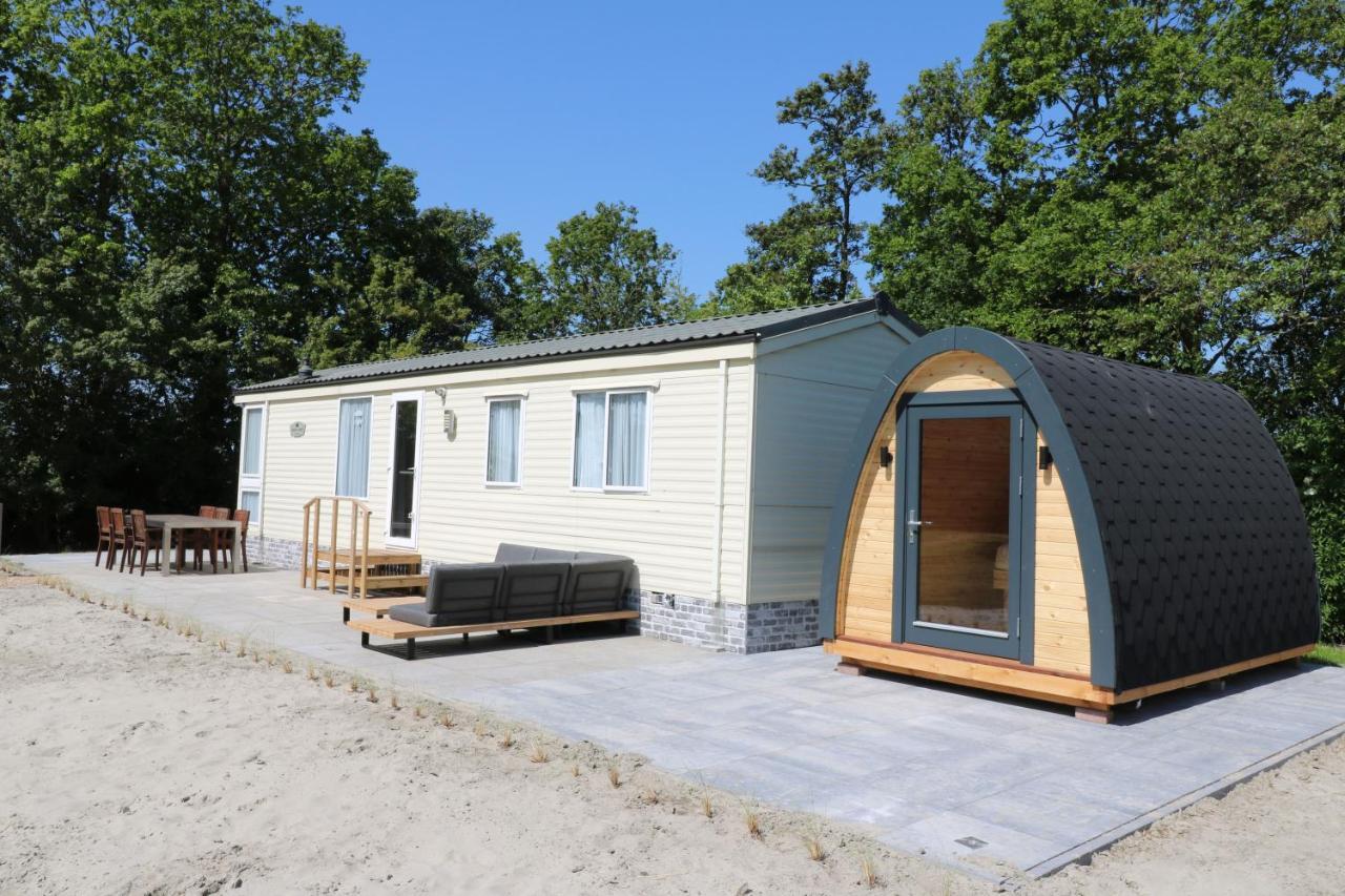 Hof Nieuwerkerk Chalet 2 Arnemuiden Eksteriør billede
